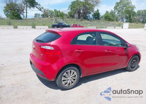 2014 Kia Rio Lx из США, поврежденный, VIN KNADM5A39E6322066